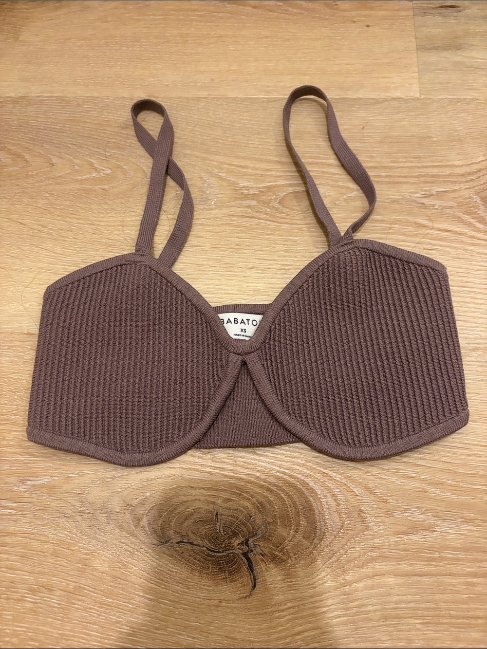 Aritzia Ribbed Bralette